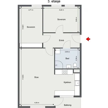 Spacious In Gruenerlokka Appartement *
