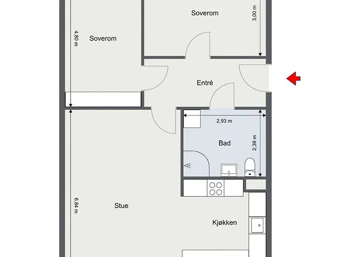 Spacious In Gruenerlokka Apartment *
